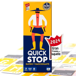 Quick Stop Juegos de Mesa Dinámico y Divertido para Familia por 15.99€