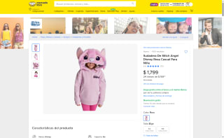 Sudadera Stitch Niñas por $383 | Mercado Libre