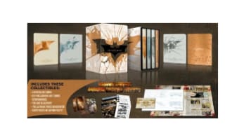 Collection Blu-Ray & 4K Ultra HD The Dark Knight Trilogy Édition Steelbook à 68,99€