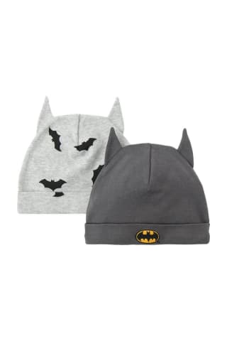2 gorros con orejas Batman La Liga de la Justicia DC Comics. Por 0,99€