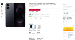 Samsung Galaxy S25 Edge 256GB por $10,227 en Amazon