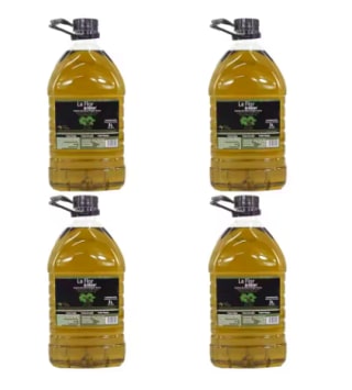 La Flor de Málaga aceite oliva virgen extra pack 4 botellas 3L por 53.79€.