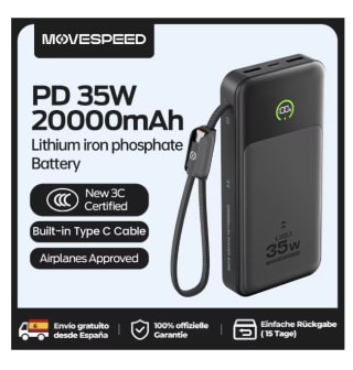 Movespeed P20 Power Bank por solo 20.94€