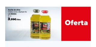-70% de Dto la Segunda Unidad y más Ofertas en Aceites desde Carrefour.