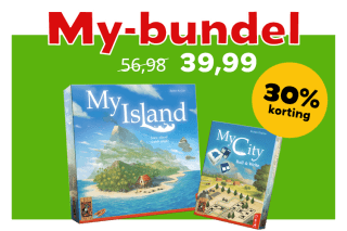 30% bundelkorting op My Island en My City: Roll & Write bij 999games