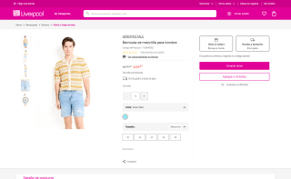 Bermuda Aéropostale Slim por $240 | Oferta Liverpool