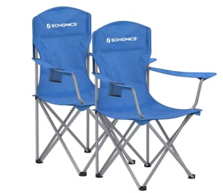 Songmics sillas de camping juego de 2 por 28,48€