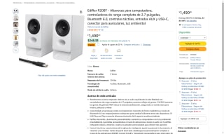 Bocinas Edifier R20BT Bluetooth 6.0 por $1,192 | Oferta Amazon
