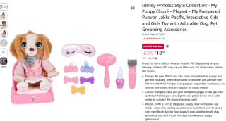 Disney My Puppy Choyé My Pampered Pup voor €18,30 bij Amazon