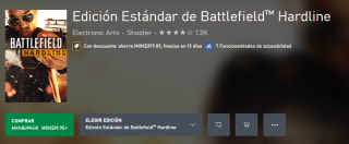 Edición Estándar de Battlefield Hardline por $20 | Oferta Xbox Store