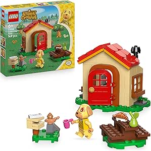 LEGO ANIMAL CROSSING 77058 Goldies knusse huisje voor €9,99 bij Amazon
