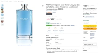 Perfume NÁUTICA Voyage 200ml por $288 en Amazon