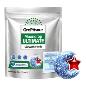GrePower Starry Night vaatwastabletten (70 stuks) voor €6,99 bij Joybuy