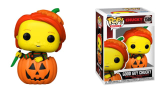 Figura Funko Pop 9 cm Chucky bueno calabaza por 8.45€