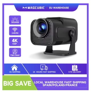 Magcubic HY320 Mini Proyector Nativo 720P Android 11 4K 300ANSI WiFi6 BT50 a 38.19€