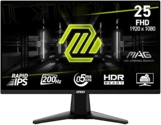 Monitor MSI MAG 255F E20 25" 200Hz 0,5ms por $2,337 | Amazon