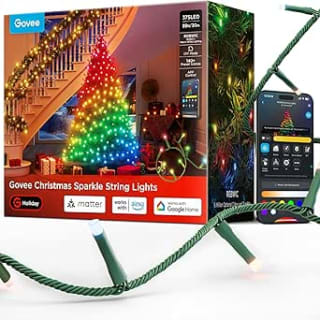 Govee Christmas Sparkle String Smart Lights for £89.99
