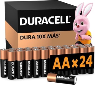 Baterías AAA Duracell 24un por $269 | Oferta Amazon