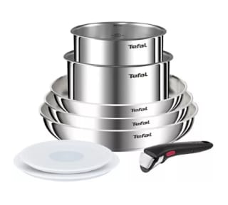 Batterie de cuisine TEFAL Ingenio Emotion 8 pcs L8968S04 à 79,99€