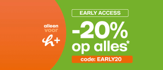 20% korting op bijna alles bij vanHaren voor H+ members