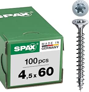 Vis universelle SPAX - 4,5 x 60 mm à 9,99€