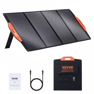 VEVOR Panel Solar Monocristalino Portátil Cargador Solar Plegable 120 W por 97,75€