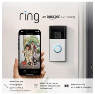 Ring Videotimbre Batería 2024 Vídeo HD por 39,99€