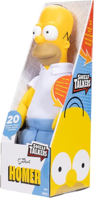 Peluche Charlatán Homer de Los Simpson en Ingles por 14.99€