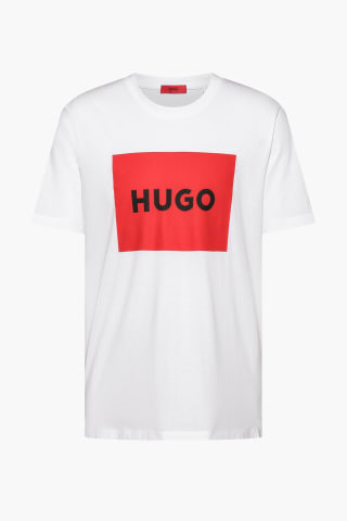 HUGO T-shirt wit voor €14,98 bij ZEB