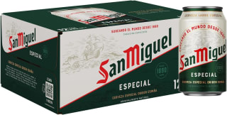 San Miguel Especial (pack 12 latas x 33 cl) por 4.92€ en Amazon