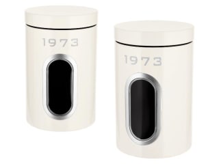 SILVERCREST set voorraadpotten (2 stuks, retro) voor €5,99 bij Lidl