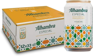 Alhambra Especial, Pack 12 Latas x 33 cl + recompensa 3.80€ por 8.21€
