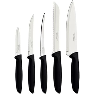 TRAMONTINA Juego de Cuchillos Plenus 9 Piezas por $269 en Amazon