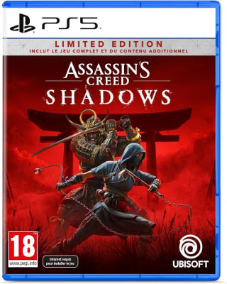 Assassin's Creed Shadows Limited Edition PS5 pour 24,99€