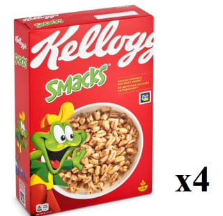 4 Paquetes de Kellogg's Smacks 400g por 8.82€