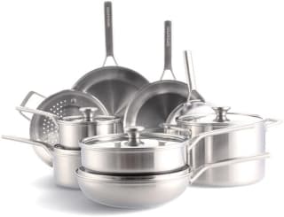 Merten & Storck Potten- En Pannenset RVS 14-delig voor €249 bij Ibood