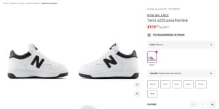 Tenis NEW BALANCE S225 Hombre por $920 | Oferta Liverpool