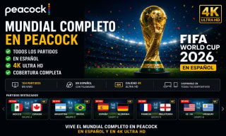 Mundial Completo Gratis en 4K en Español | Peacock