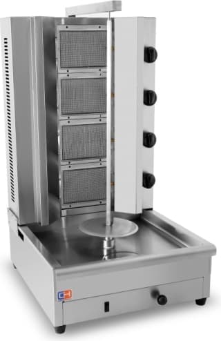 Asador Kebab a Gas 4 Quemadores Línea PEKIN GSG-950 por 635,25€ en Makro