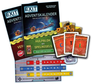 999 Games EXIT Adventskalender — De Intergalactische Race voor €29,20 bij Bol