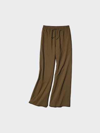 Easy Broek van Linnenmix (Langer) voor €9,90 bij Uniqlo