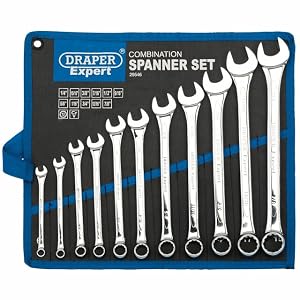 Draper 29546 Juego de llaves combinadas (11 unidades, Hi-torque) por 15.53€