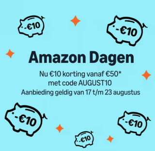 €10 korting bij besteding van €50 tijdens Amazon Dagen bij Amazon