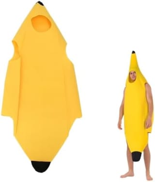 fufupaw disfraz de plátano (talla M) por 9,87€ en Amazon