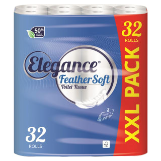 Elegance Feather Soft Toilet Tissue 32 Rolls £7.50 (Clubcard Price)
