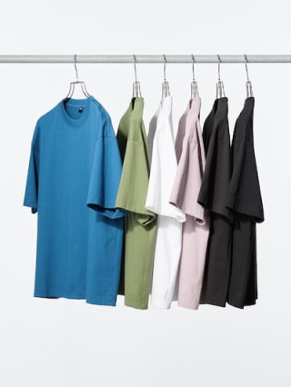 UNIQLO T-shirt Boxy 100% coton à 12,90€ chez Uniqlo