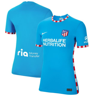 Camiseta Atlético de Madrid mujer 3.ª equipación 21/22 por 10€ en Atlético de Madrid