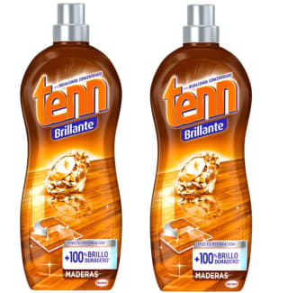 2 Botes de Friegasuelos para madera efecto reparador Tenn Brillante 1,25 l. por 5.19€