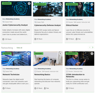 Gratis IT-trainingen bij Cisco Networking Academy