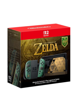 Shop the Nintendo Switch 2 The Legend of Zelda 40th Anniversary Edition now for £434.